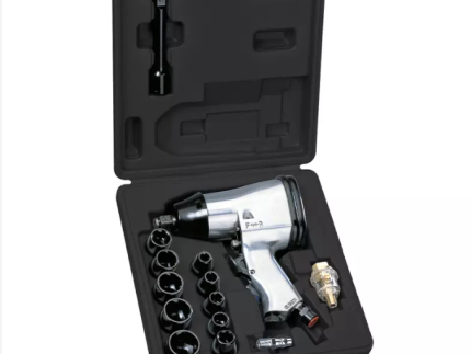 1/2" Air Impact Wrench  Die cast aluminum body, Reversible, Adjustable torque, Built-in air regulator varies speed & power, Ideal for tire changing and general assembling work and other workshop applications, Front exhaust. Model: FAIW12340 Brand: FIXTEC Free Speed: 7000RPM Max Torque: 340 NM Packing: Color Box High Performance--It looks small but can deliver more power while working, it combines nice size with high power output, max torque up to 340 NM, perfect for easy nut removal and works flawlessly throughout the project. Durable Quality--It's made of aluminum, which protects the tool from harsh work environments. The handle is designed ergonomically to avoid accidental drops. Easy to push the switch on/off button only in one hand operation. The Best air impact wrench 1/2 air impact wrench. More Details Here