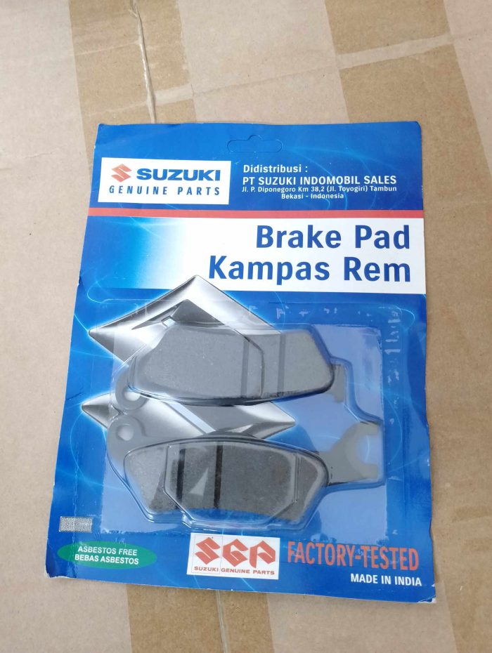 Suzuki GSX-R Front Brake Pad Set 59100-34880-000, Brake Pad Kampas Rem, Factory-Tested Made In India, Bekasi - Indonesia, Brake Front Pad Set Suzuki GSX-R 