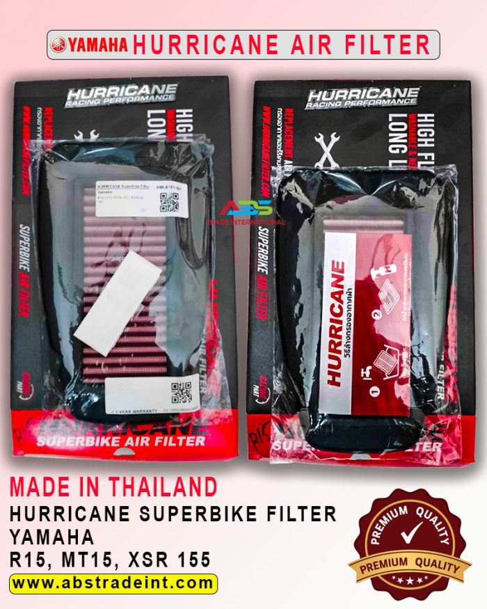 hurricane superbike air filter r15