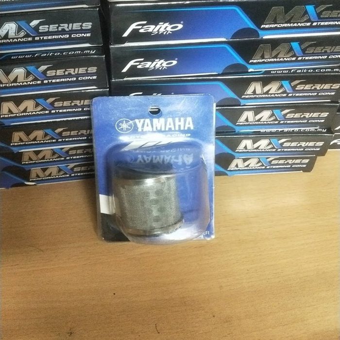 "Yamaha R15 V3 Permanent Oil Filter designed for long-lasting and reusable engine protection."