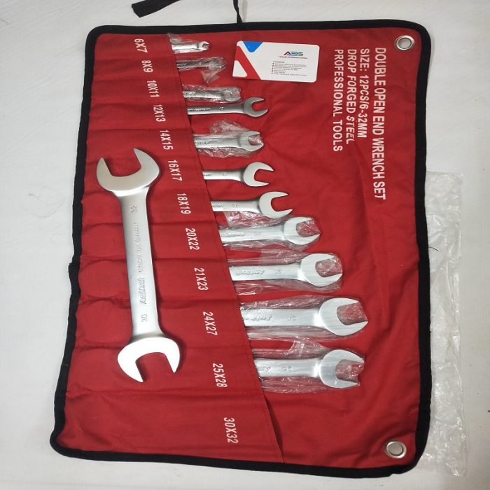 Double Open End Wrench Set