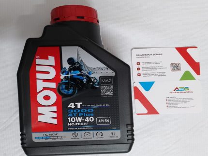 Motul 3000 10W-40, Premium Mineral 4-Stroke Engine Oil byabs