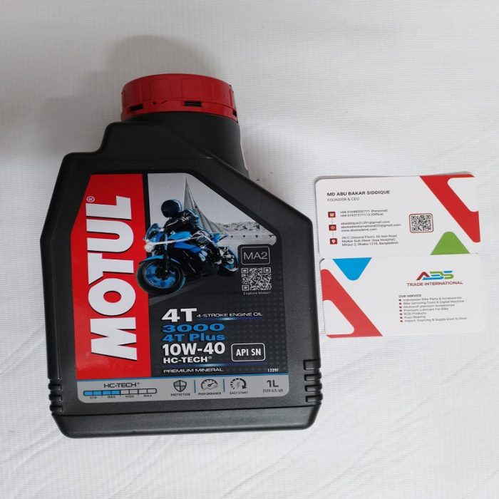 Motul 3000 10W-40, Premium Mineral 4-Stroke Engine Oil byabs