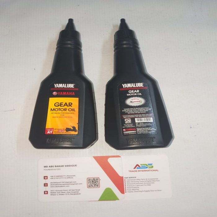 Yamaha Gear Motor Oil 10W-40 AT, 150ml