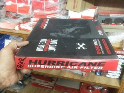 "Hurricane Air Filter for Suzuki GSX-R, designed for optimal engine performance and advanced filtration."