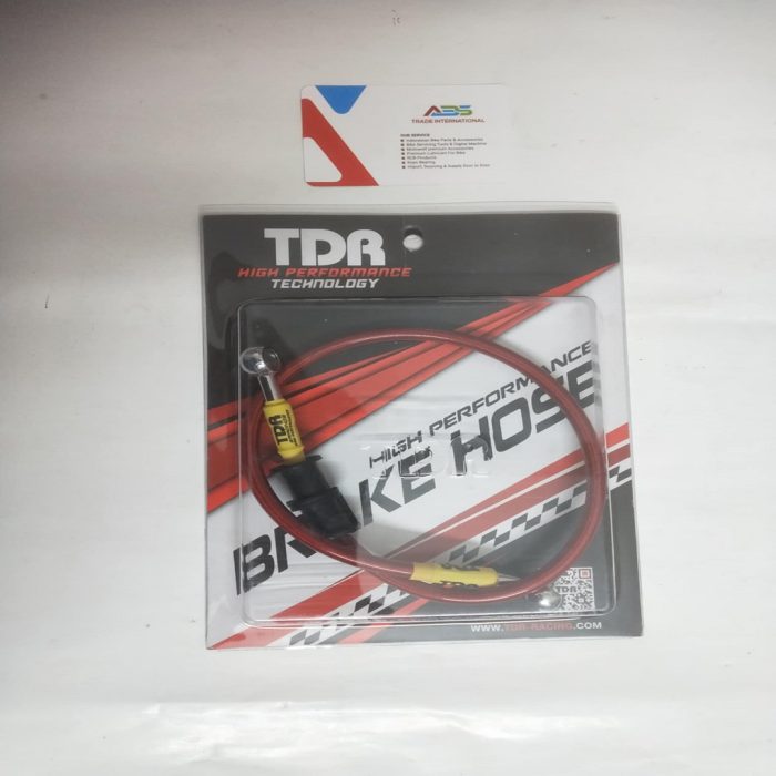 "TDR Brake Hose Pipe 24 Inch – durable, high-performance hydraulic brake line for motorcycles."