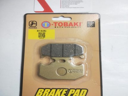 "Tobaki Brake Pad for Yamaha R15-V3 Rear – high-performance braking solution."