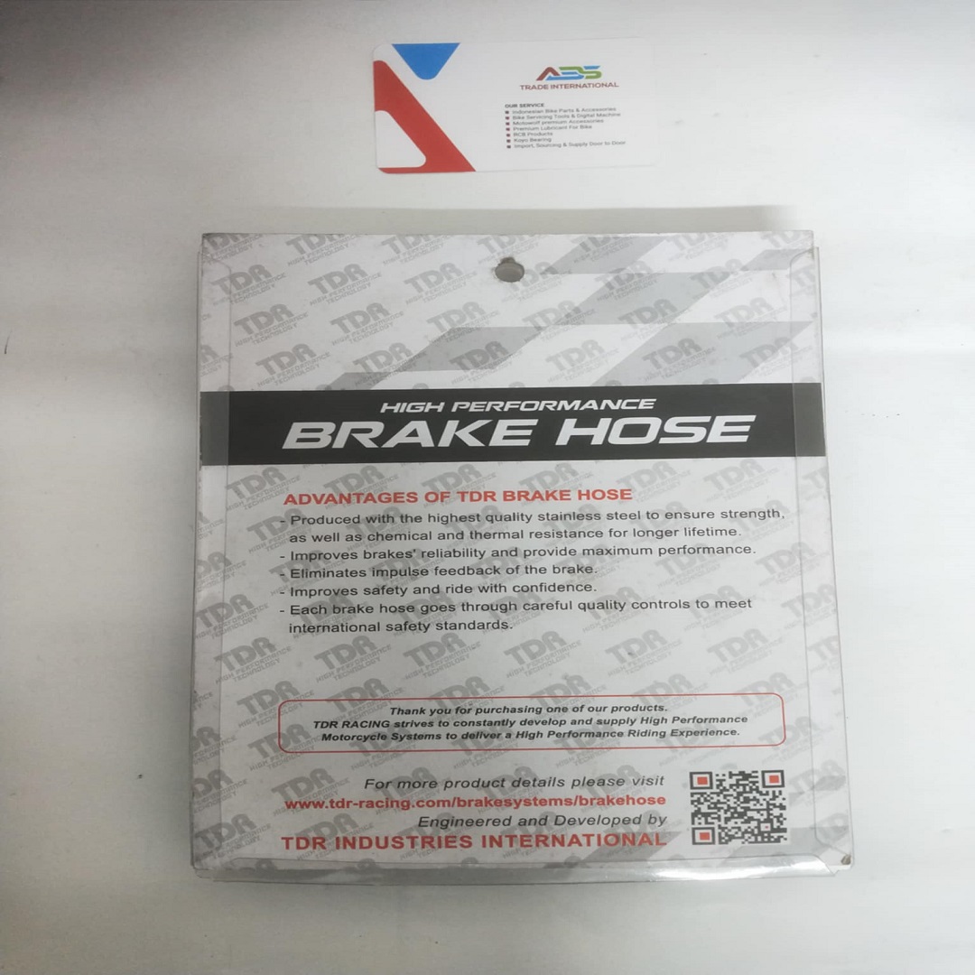 "TDR Brake Hose Pipe 35 Inch – durable and high-performance hydraulic line for motorcycles."