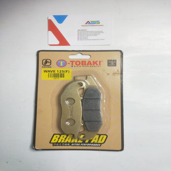 "Tobaki Front Brake Pad for Honda CBR – premium braking solution for enhanced safety and performance."