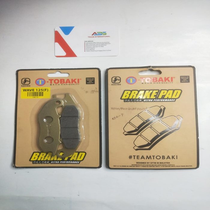 "Tobaki Front Brake Pad for Honda CBR – premium braking solution for enhanced safety and performance."