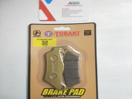 "Tobaki Front Brake Pad for Indian Yamaha R15-V3 – premium braking performance and durability."