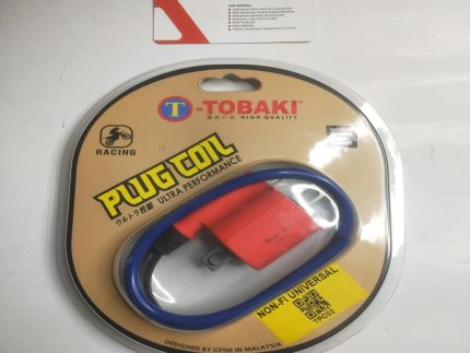 "Tobaki Universal Non-Fi Coil – high-performance ignition coil for Non-Fuel-Injected motorcycles."