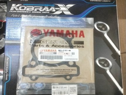 "Yamaha R15 V3 Cylinder Gasket - High-quality replacement part made in Indonesia."