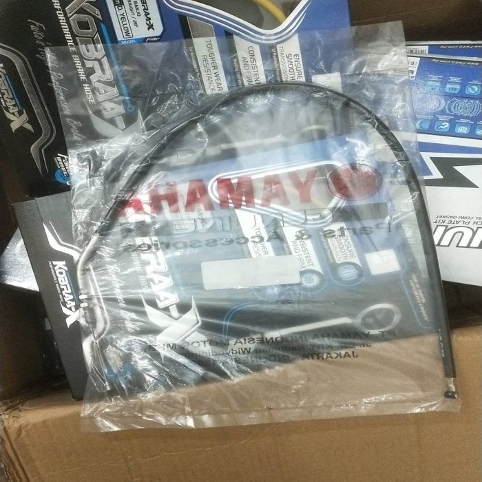 "Yamaha R15 V3 Clutch Cable made in Indonesia for smooth and durable clutch performance."