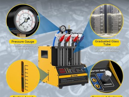 "Autool CT160 Injector Cleaner & Tester – advanced ultrasonic cleaning machine for fuel injectors. Improves engine performance and fuel efficiency."