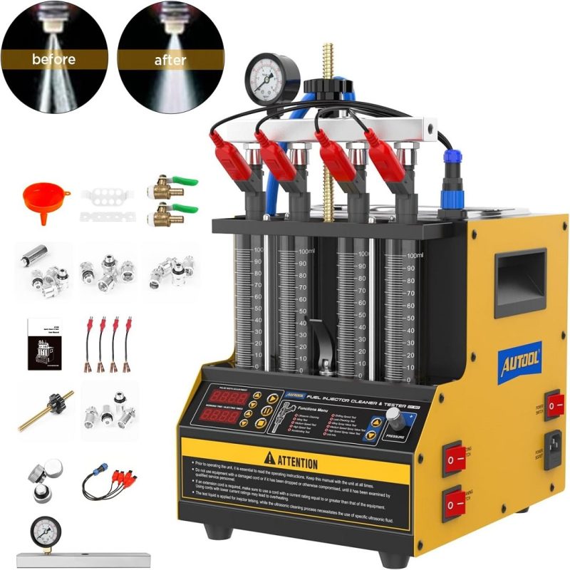 "Autool CT160 Injector Cleaner – advanced fuel injector cleaning and testing machine."