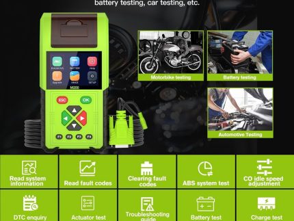 JDiag M200 Pro OBD Scanner – Advanced Diagnostic Tool for Cars with Real-Time Data and Fault Code Analysis
