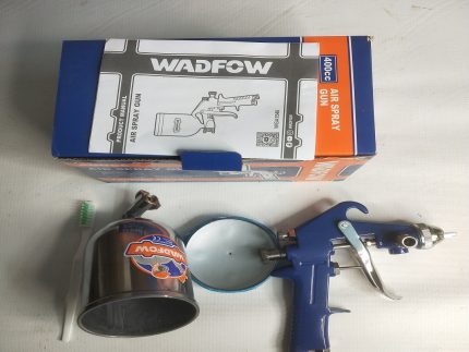 WodFow Air Spray Gun 400cc – Achieve professional-grade paint finishes with this durable and versatile spray gun.