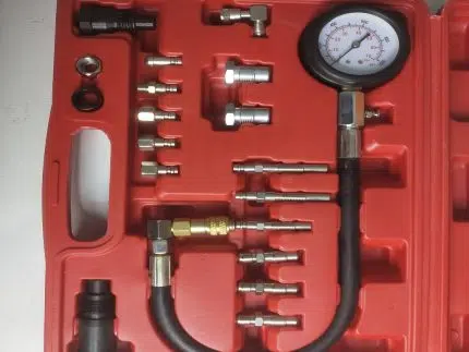 TU-15A Diesel Cylinder Pressure Gauge 20PCS compression tester kit for diesel engine diagnostics.